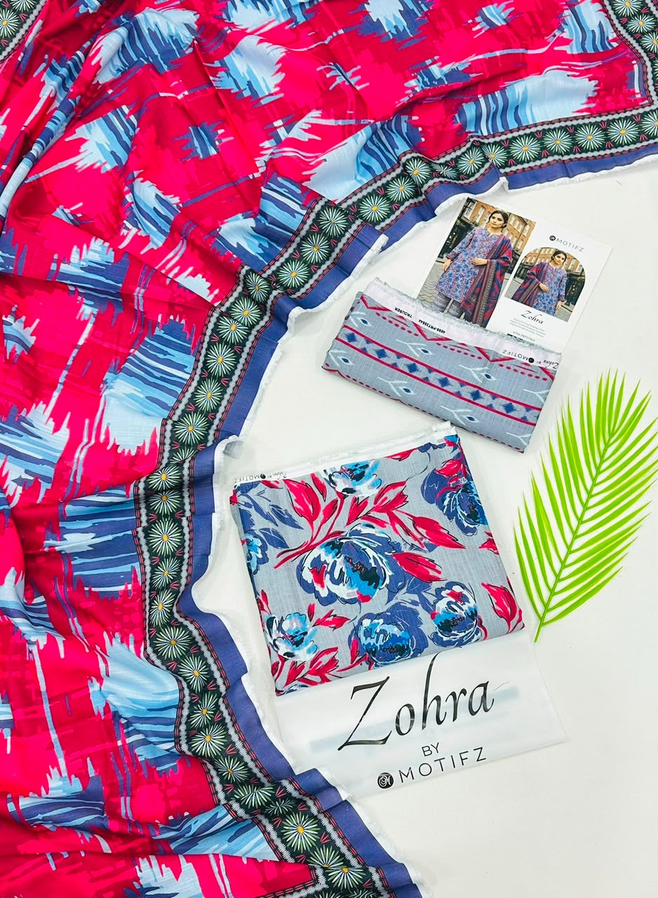 Motifz Khaddar 3PC Winter Collection 2026