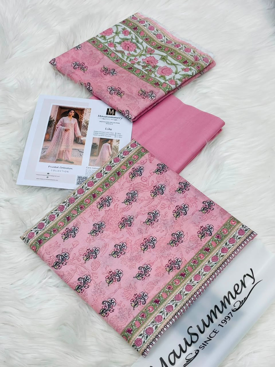 Mausummery Premium Printed Lawn 3PC Vol-4 Collection
