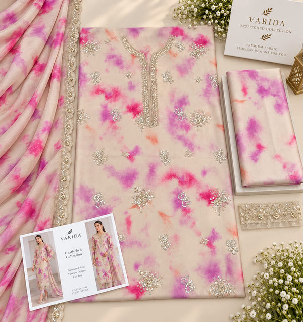 Mix Brands Lux Silk Emb 3PC Collection 2026