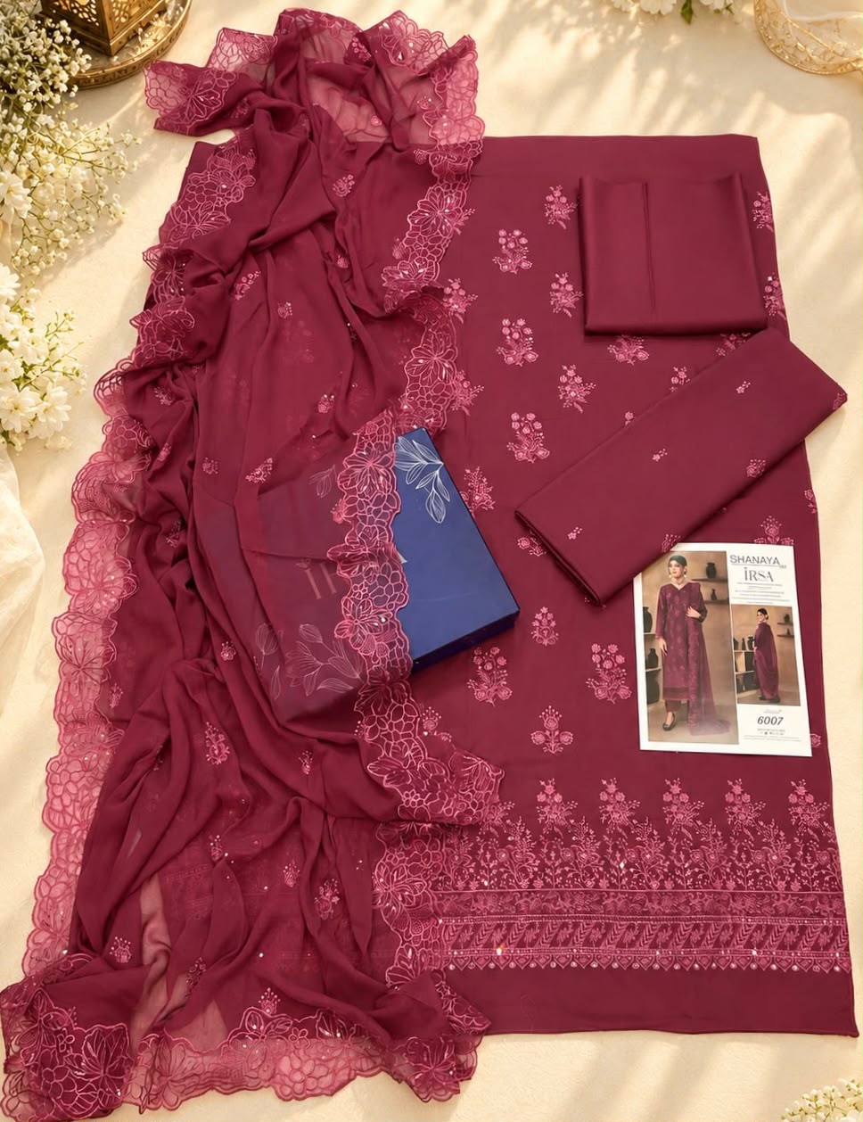 Shanaya by Irsa Luxury Emb Viscose Winter Collection 2026-27