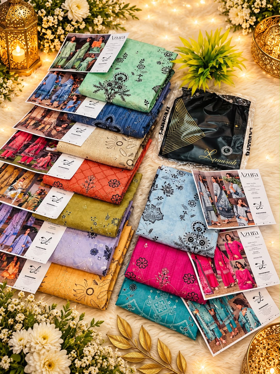 Lamisah Azura Karandi Emb 3PC Collection 2026