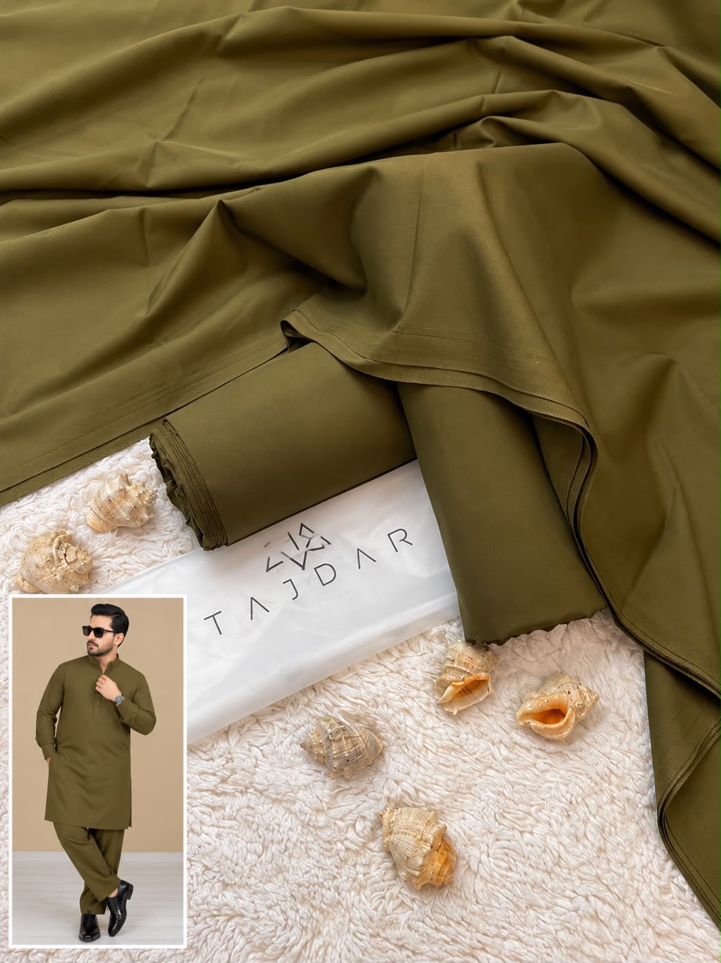 Tajdar Gents Premium Wash N Wear Winter Collection 2026-27