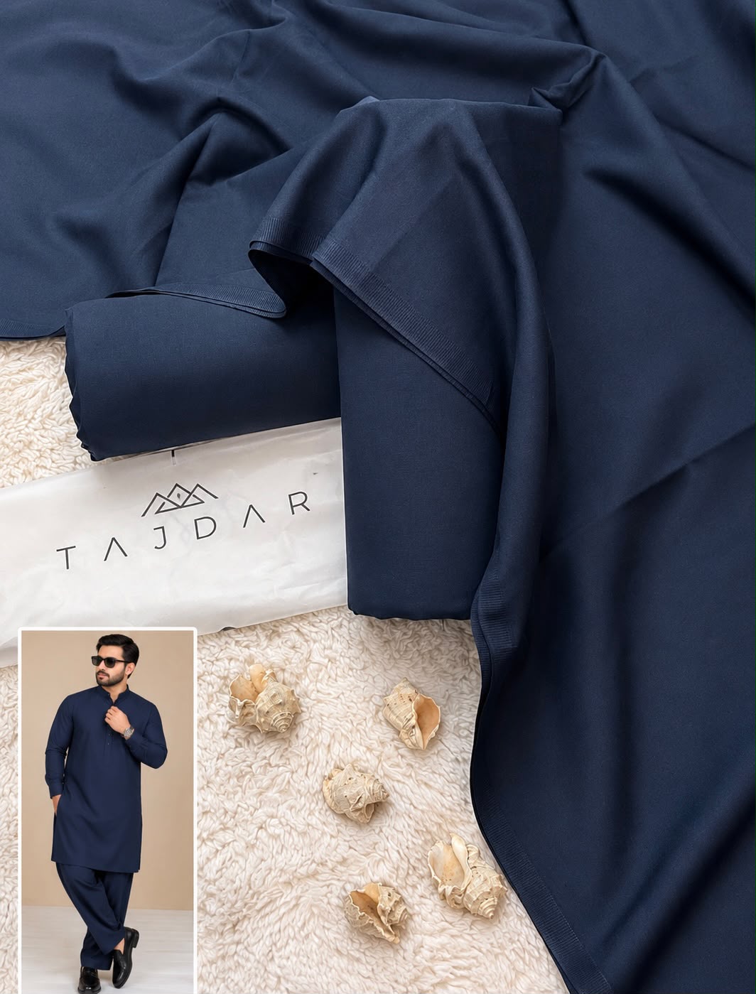 Tajdar Gents Premium Wash N Wear Winter Collection 2026-27