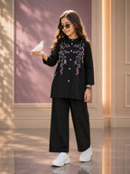Embroidered Girls Co Ord Set VG213-A