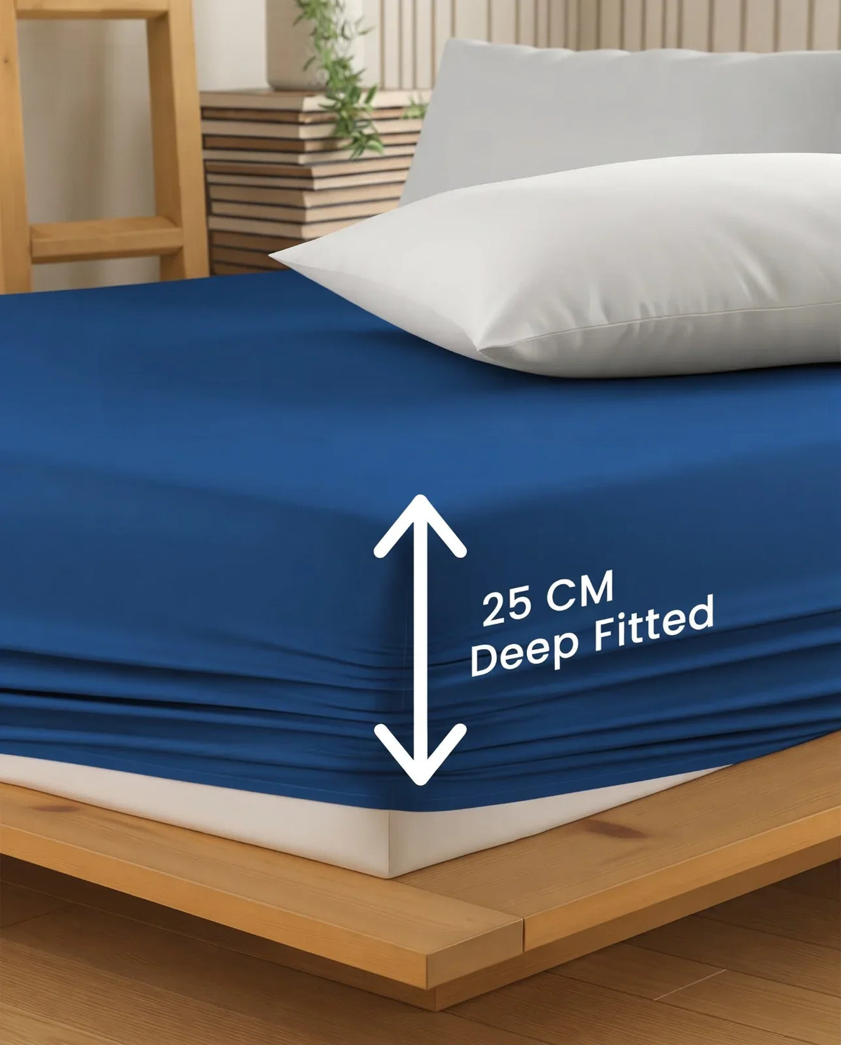 Premium Fitted Sheet With Pillows
