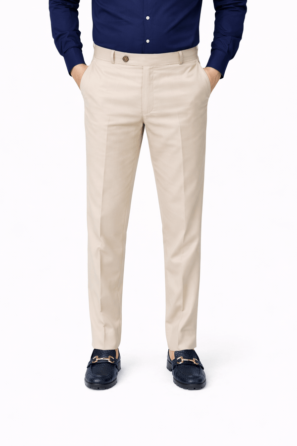 Creamy Formal Dress PantFormal PantsGarderobe Clothing