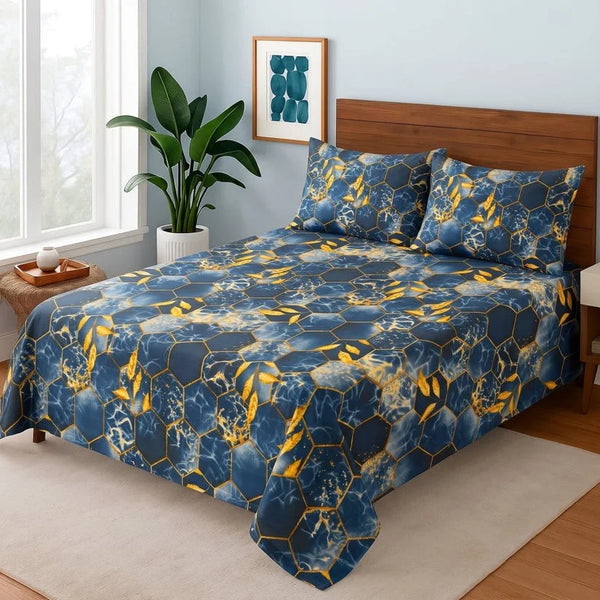 Blue electric - Bedsheet Set