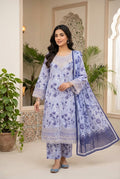 3 PC EMB LAWN RTW  SUIT D-05
