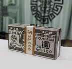 Rich Girl Dollar Clutch - Silver