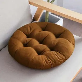 Cotton Round Cushion with Filling