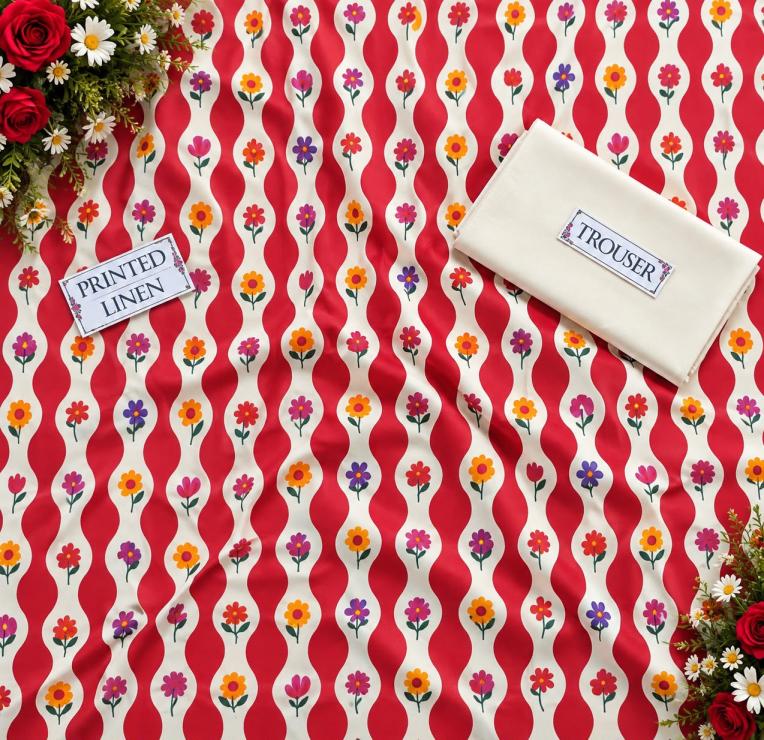 ICONIC BROTHERS — LINEN PRINTED 2PC