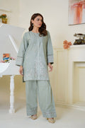 Pastel Green Farshi Shalwar 2Pc TWE-014