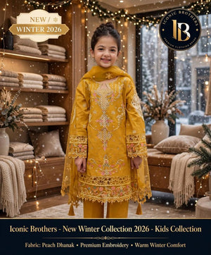 ICONIC BROTHERS Baby Girls Winter Collection 2026