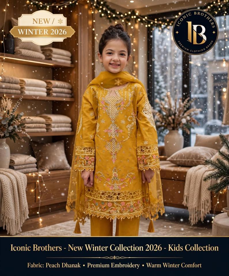 ICONIC BROTHERS Baby Girls Winter Collection 2026