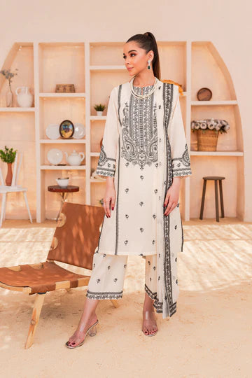 Monochrome 3Pc - White