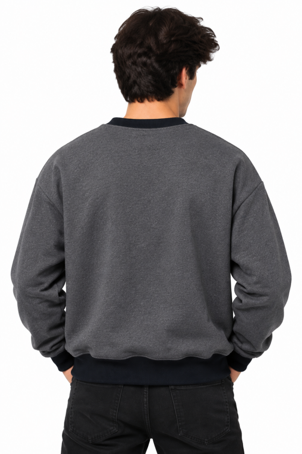 Eternity Men Premium Fleece Sweatshirt (Charcoal)