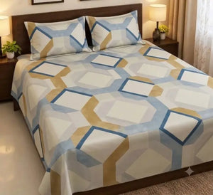 Diamond Crystal Bedsheet Set – Premium Luxury Bed Sheets - King