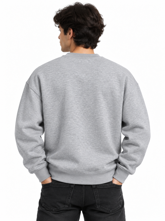Eternity Men Premium Fleece Sweatshirt (Light Grey)
