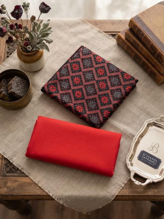 ICONIC BROTHERS — LINEN PRINTED 2PC