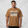 Men’s Oversized T-Shirt Camel | Premium Cotton Relaxed Fit