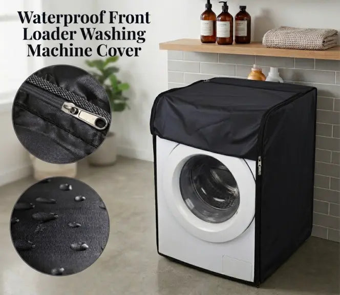 Front Load Washing Machine Cover – Waterproof, UV-Resistant & Perfect Fit