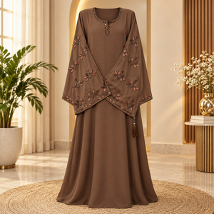 Embroidered Abaya for Women AB0301