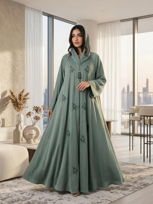 Embellished Flare Abaya Collection