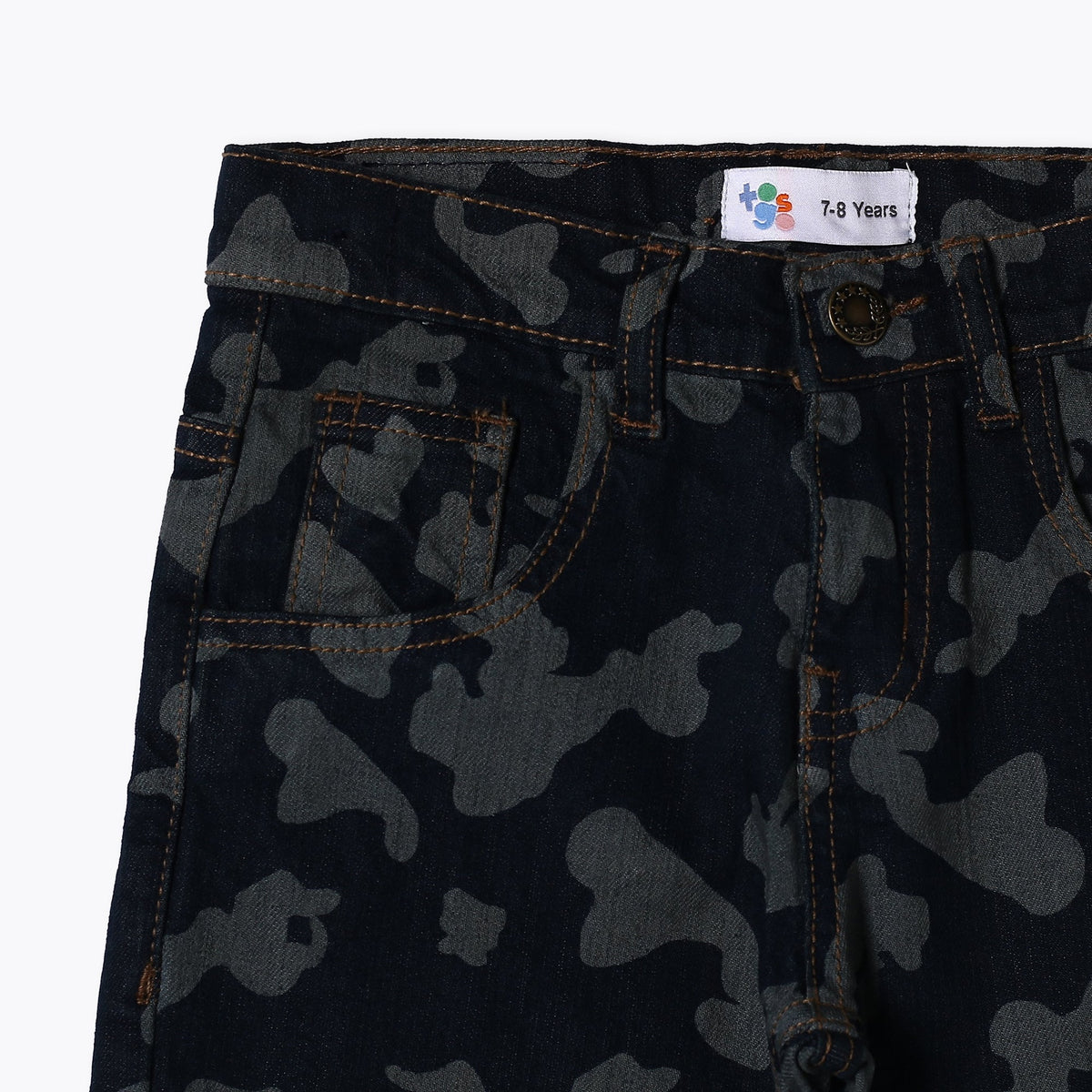 Camo Denim Jeans