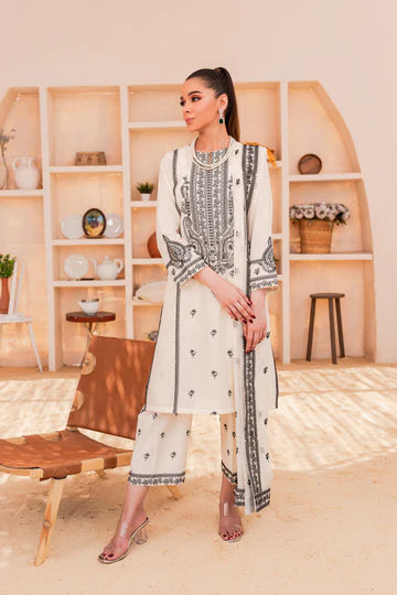 Monochrome 3Pc - White