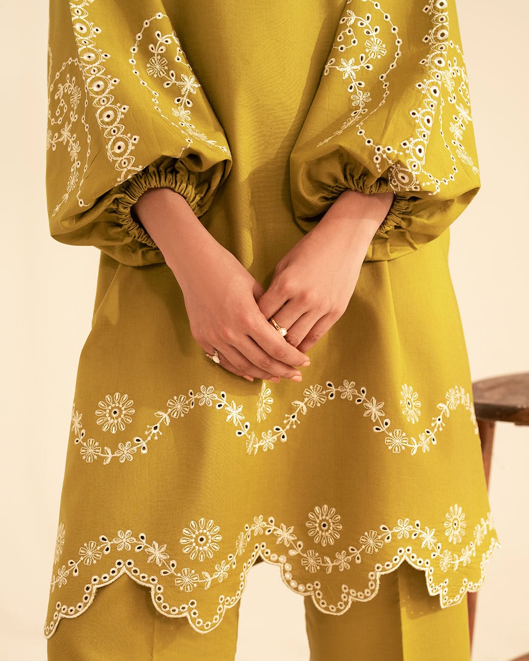 Apple Green Kurta Set TWE-008