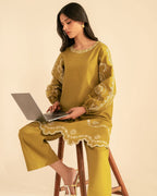 Apple Green Kurta Set TWE-008