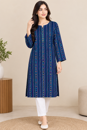 Iconic Brothers Printed Khaddar 2PC