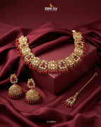 Ethereal Gemstone Beads Necklace Set