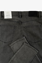 Classic Solid Slim Denim – Gray