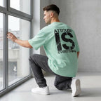 Men’s Oversized T-Shirt Frosty Blue | Premium Cotton Relaxed Fit