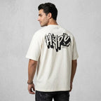 Men’s Oversized T-Shirt Offwhite | Premium Cotton Relaxed Fit