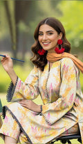 SAFA – DORIA LINEN PRINTED 3-piece