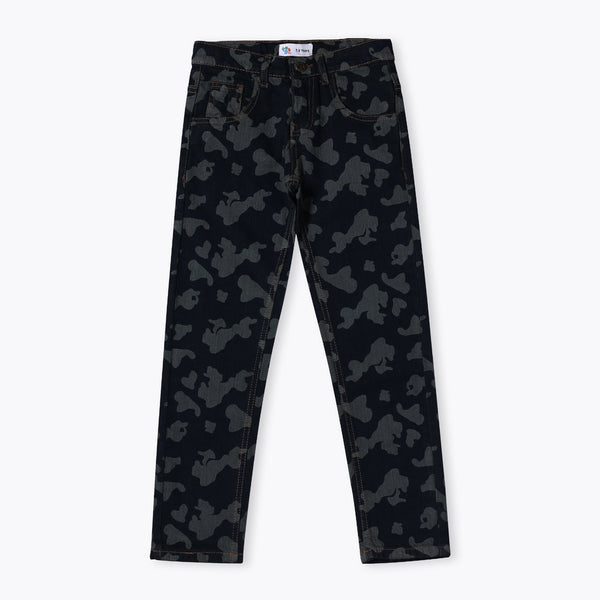 Camo Denim Jeans