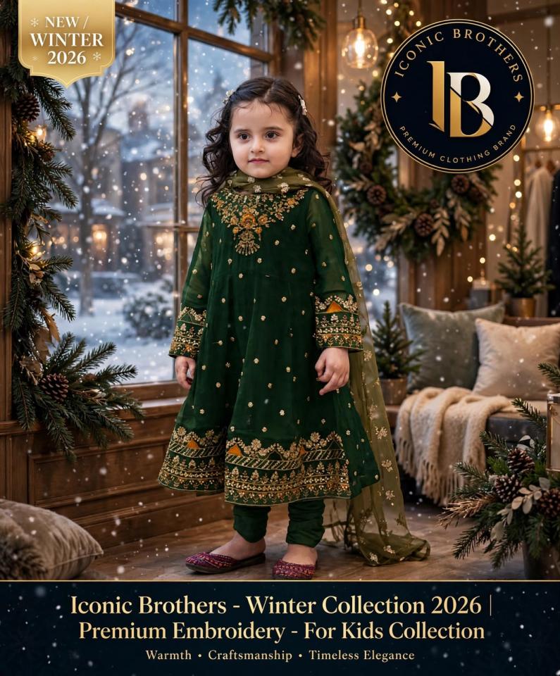 ICONIC BROTHERS Baby Girls Winter Collection 2026