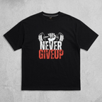 Men’s Oversized T-Shirt Black | Premium Cotton Relaxed Fit