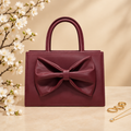 Elara Bow Maroon
