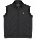 Eternity Men Premium Sleeveless Mock Neck Black Zipper