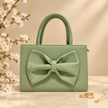 Elara Bow sage green