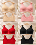 Front Button Padded Comfort Bra (Pack of 2)