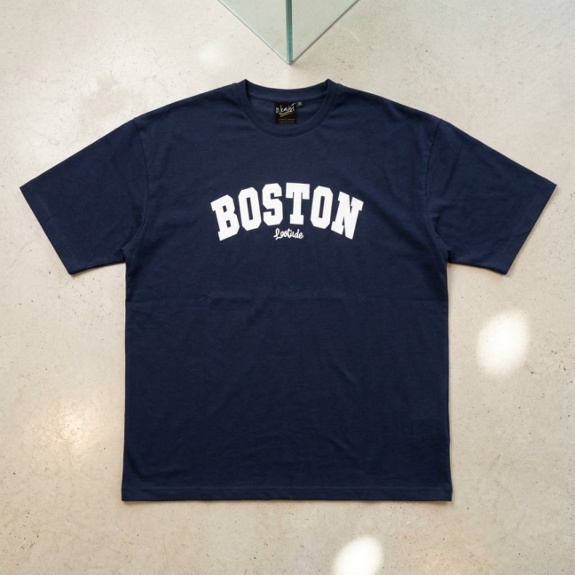 Men’s Oversized T-Shirt Blue | Premium Cotton Relaxed Fit