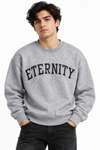 Eternity Men Premium Fleece Sweatshirt (Light Grey)