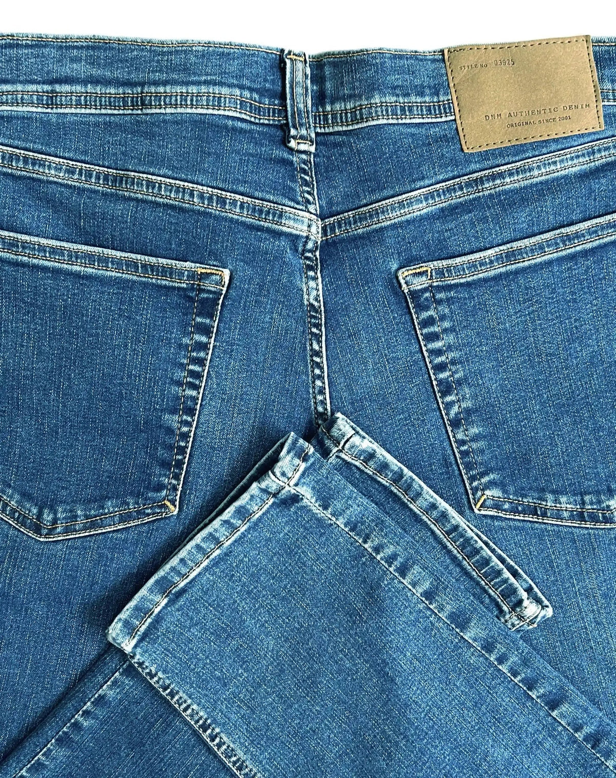 Tapered Comfort Stretch Jeans – Blue