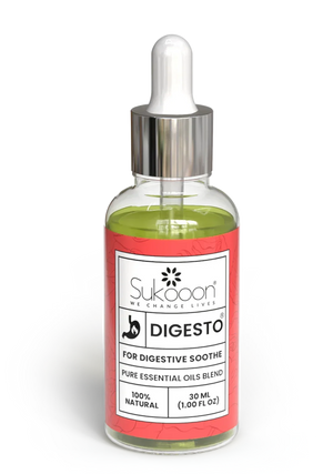 DIGESTO Topical Essential Oil Blend by Sukooon