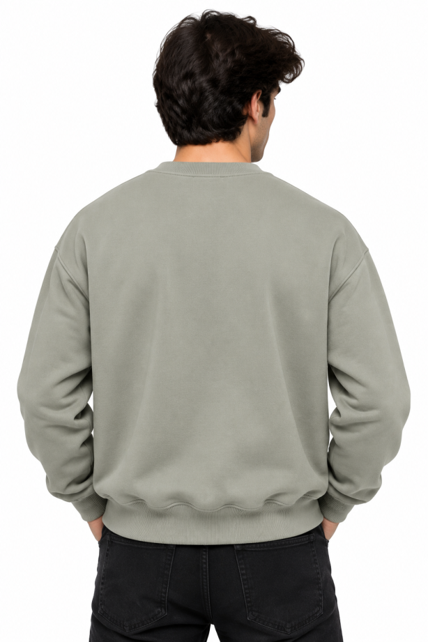 Eternity Men Premium Fleece Sweatshirt (Light Olive)