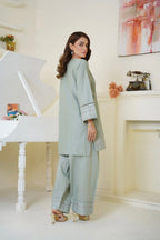 Pastel Green Farshi Shalwar 2Pc TWE-014
